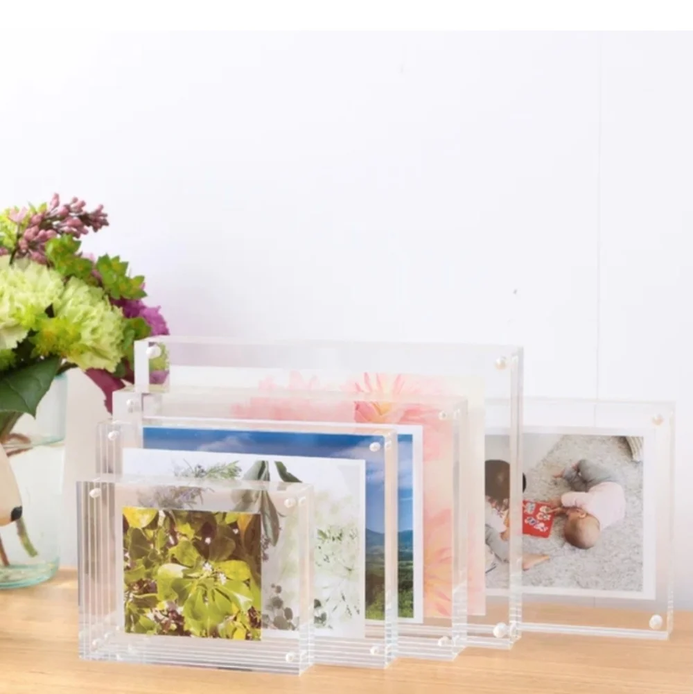 ❤️BUY 2 GET 1 FREE MUJI Magnetic Acrylic Photo Frame - Landscape